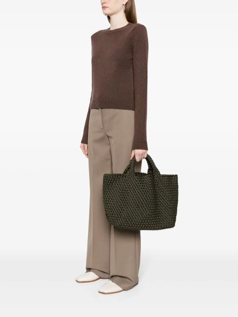 NAGHEDI medium St. Barths tote bag - Green - zdjęcie produktu nr 2