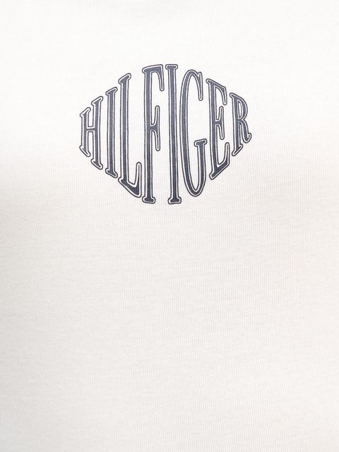 Tommy Hilfiger t-shirt bawełniany damski kolor beżowy WW0WW47880