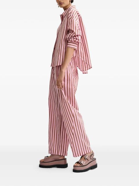 Essentiel Antwerp striped trousers - Pink
