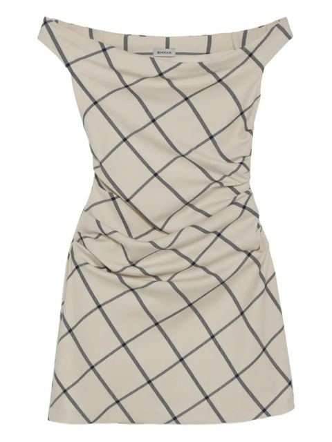 Simkhai Wells off-shoulder mini dress - Neutrals - zdjęcie produktu nr 1