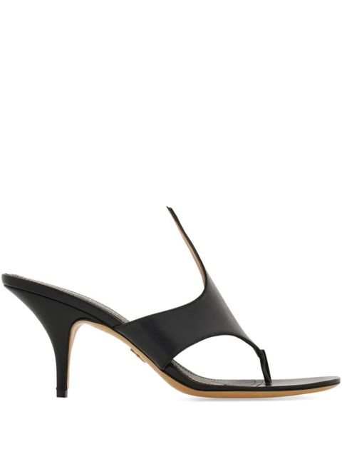 Ferragamo 70mm Fiamma sandals - Black - zdjęcie produktu nr 1