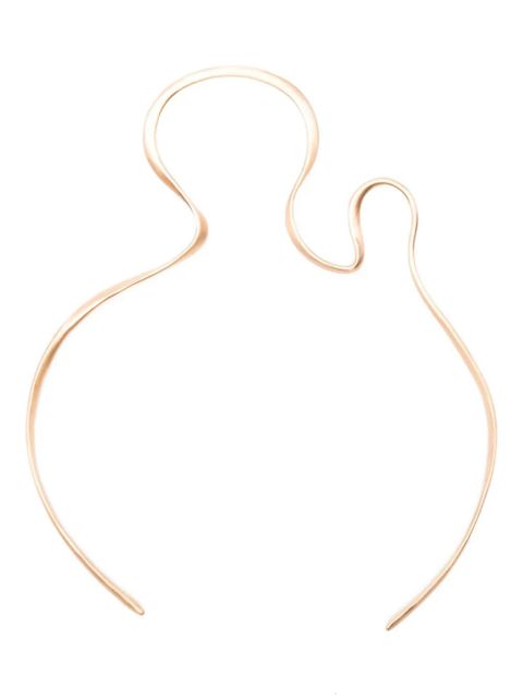 Cult Gaia Suni sculpted necklace - Gold