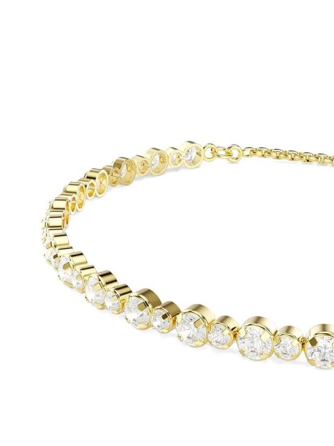 Swarovski Matrix Tennis crystal-embellished gold bracelet