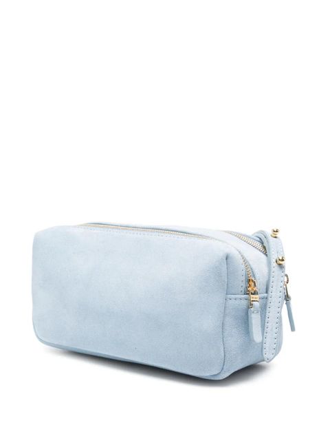 Elleme mini Trousse double-zip cross body bag - Blue