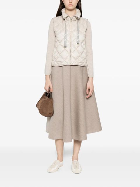 Max Mara The Cube quilted zipped gilet - Neutrals - zdjęcie produktu nr 2