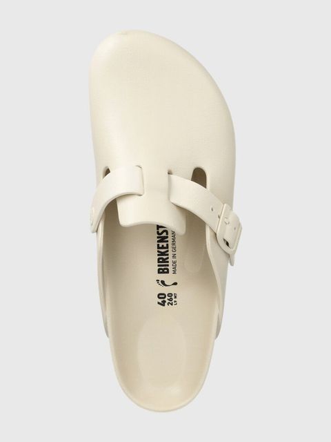 Birkenstock klapki Boston EVA damskie kolor beżowy 1027382