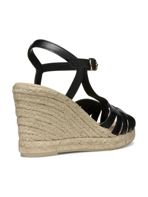 Geox espadryle skórzane D GELSA