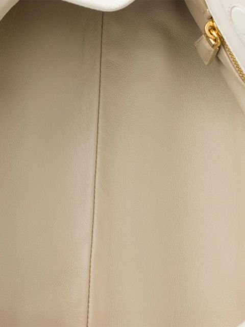 Prada Enchaîné chain-strap leather shoulder bag - White