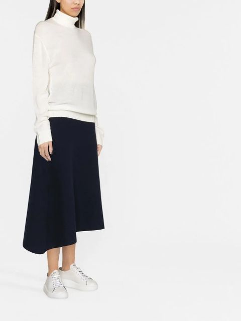 Jil Sander roll neck wool jumper - Neutrals