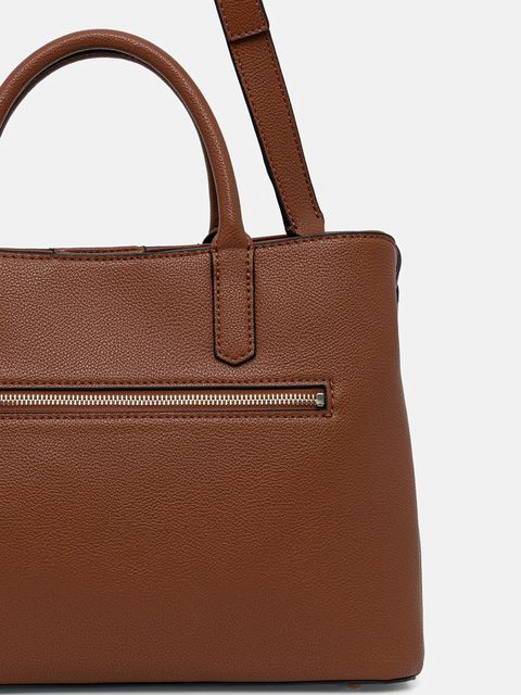 Guess torebka GREGORIA kolor brązowy HWBG85 46070