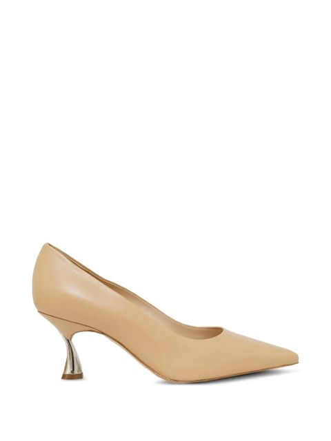 Casadei pointed-toe spool-heel pumps - Neutrals - zdjęcie produktu nr 1