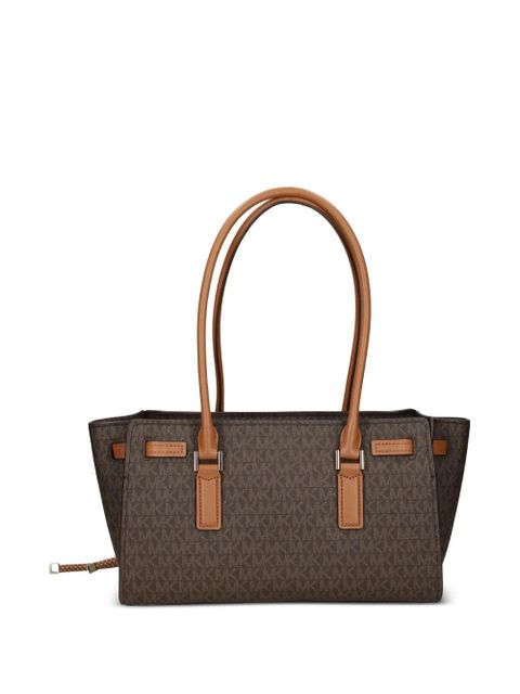 Michael Kors monogram logo-plaque tote bag - Brown - zdjęcie produktu nr 2