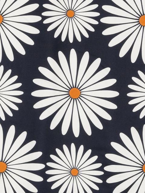 SANDRO daisy-print silk scarf - Blue - zdjęcie produktu nr 2