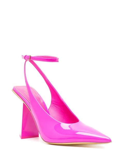 Valentino Garavani One Stude Hyper 110mm leather pumps - Pink