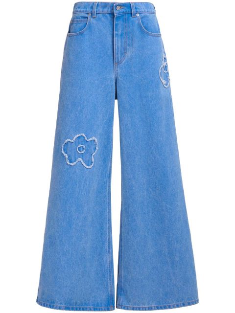 Marni wide-leg jeans - Blue - zdjęcie produktu nr 1