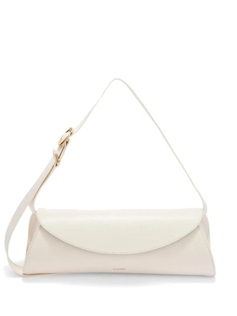 Jil Sander large Cannolo leather shoulder bag - White - zdjęcie produktu nr 1