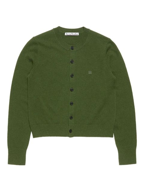 Acne Studios buttoned cardigan - Green - zdjęcie produktu nr 1