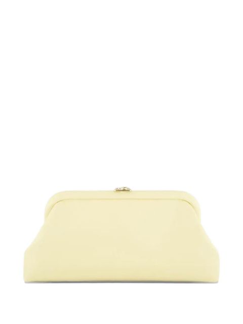 Jimmy Choo mini Skylar shoulder-chain leather clutch bag - Yellow - zdjęcie produktu nr 2
