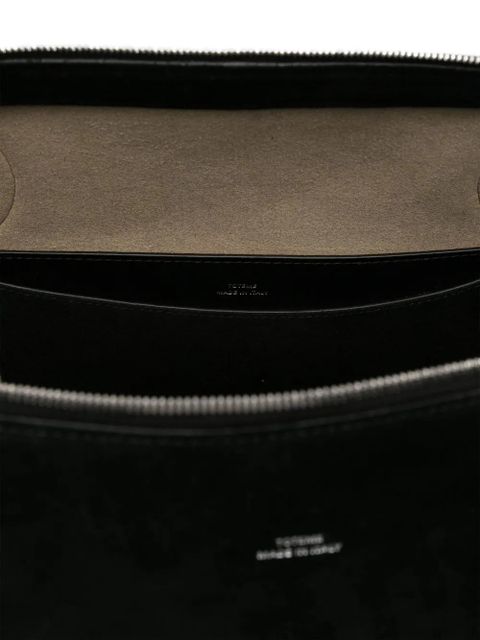TOTEME suede tote bag - Black