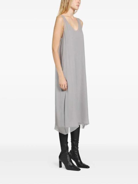 TOTEME chiffon midi slip dress - Grey