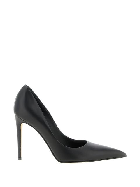 Alexander McQueen pointed stiletto leather pumps - Black - zdjęcie produktu nr 1