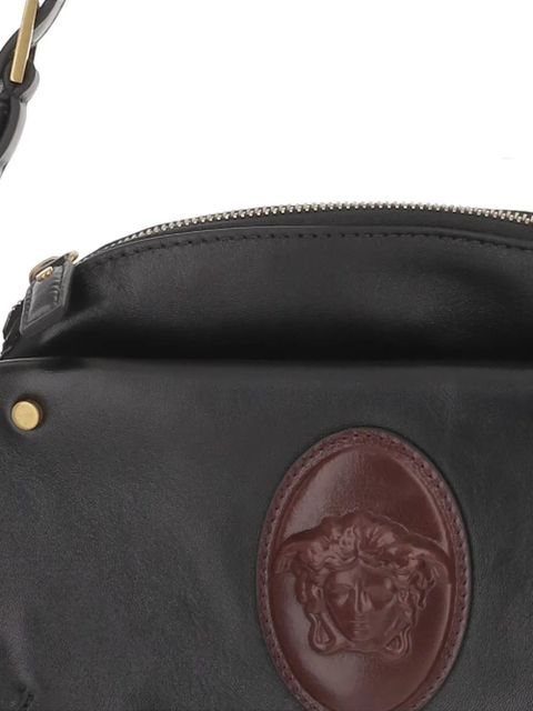 Versace medallion shoulder bag - Black