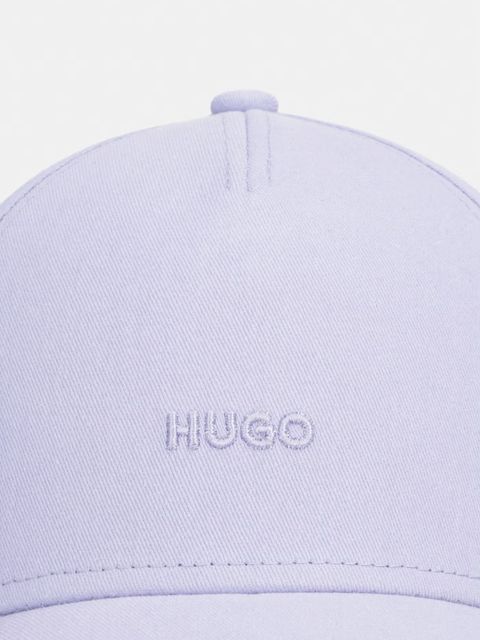 HUGO czapka z daszkiem bawełniana Cara - zdjęcie produktu nr 1