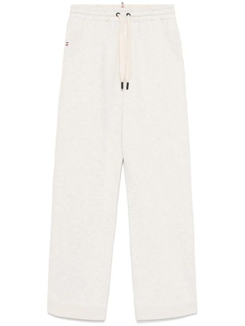 Moncler Grenoble cotton track trousers - Neutrals - zdjęcie produktu nr 1