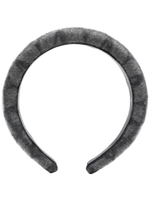 Valentino Garavani VLogo headband - Grey