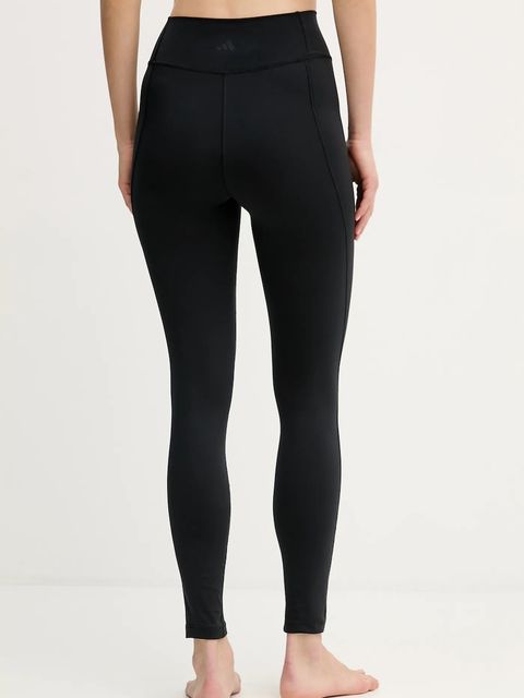 adidas Performance legginsy do jogi All Me damskie kolor czarny gładkie JW7661