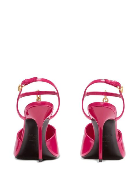 Balmain 95mm Sync pointed-toe sandals - Pink - zdjęcie produktu nr 2