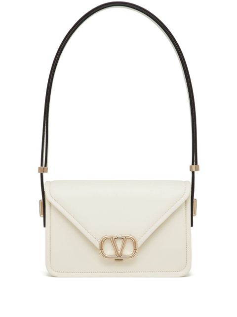 Valentino Garavani small Letter shoulder bag - White