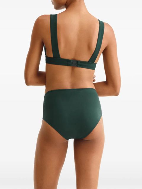 ERES triangle bikini top - Green