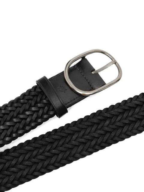 DRAGON DIFFUSION braided leather belt - Black - zdjęcie produktu nr 2