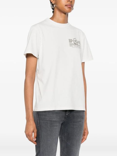 Golden Goose cotton T-shirt - White - zdjęcie produktu nr 2