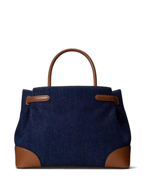 Lauren Ralph Lauren Blaike buckle-detail tote bag - Blue