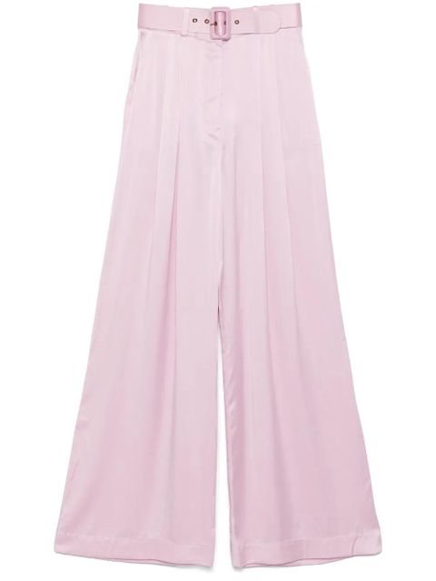 ZIMMERMANN silk tuck pants - Pink - zdjęcie produktu nr 1