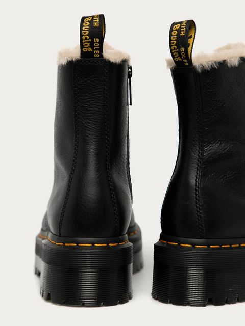 Dr. Martens workery skórzane Jadon Fur Lined