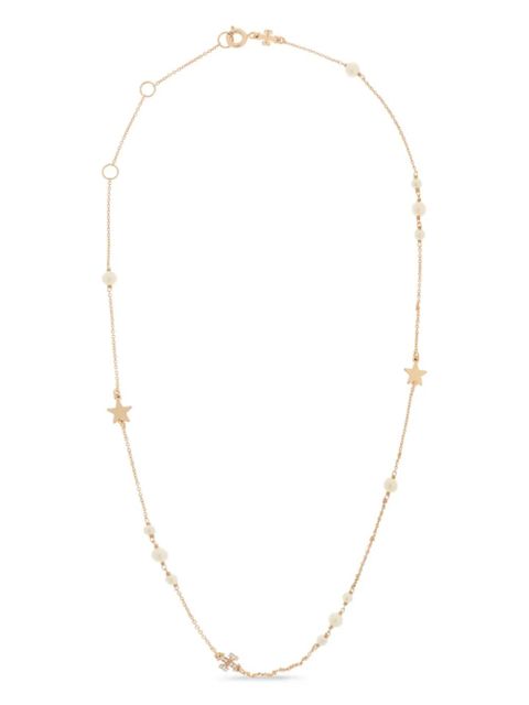 Tory Burch Moondance faux-pearl necklace - Gold - zdjęcie produktu nr 1