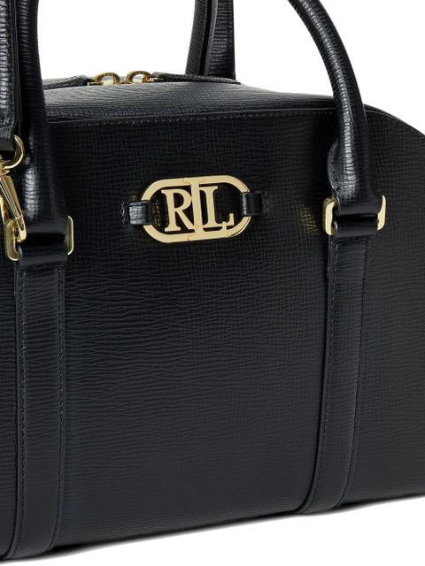Lauren Ralph Lauren logo-plaque tote bag - Black