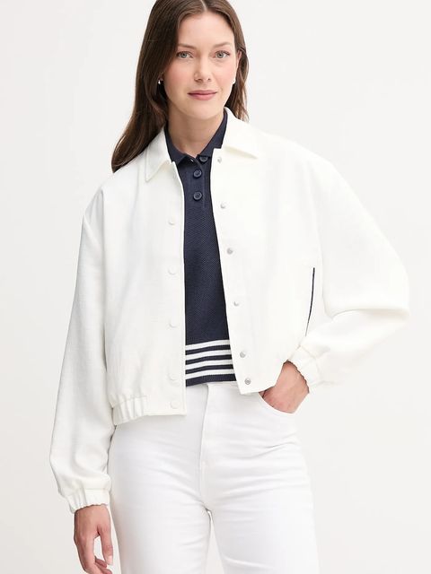 United Colors of Benetton kurtka kolor beżowy przejściowa 20A6DN085 - zdjęcie produktu nr 1