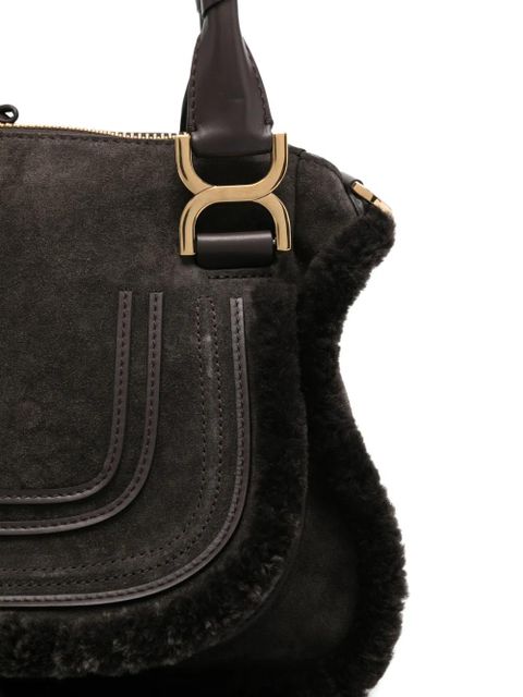 Chloé suede tote bag - Brown