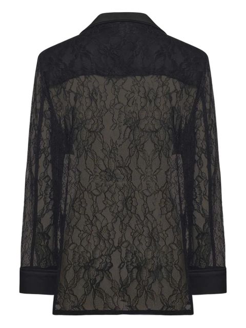 PINKO lace pocketed jacket - Black - zdjęcie produktu nr 2
