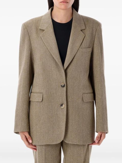 Golden Goose herringbone blazer - Brown - zdjęcie produktu nr 1