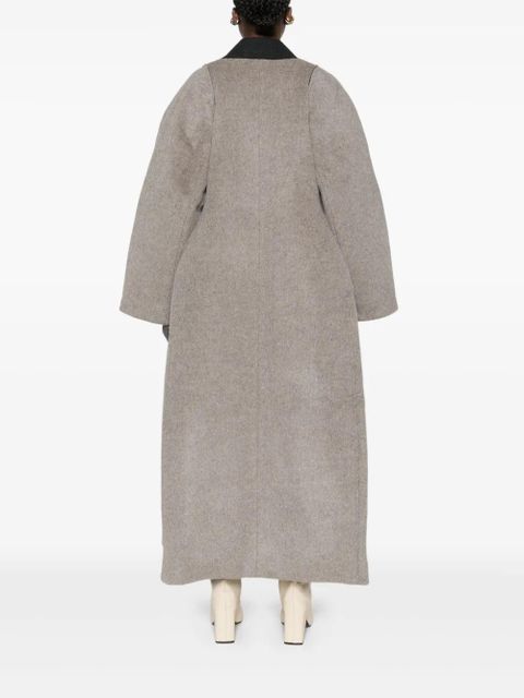 ENTIRE STUDIOS Vantage panelled coat - Grey