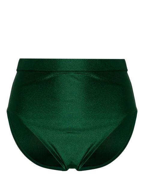 ZIMMERMANN Waverly high-waist bikini bottoms - Green - zdjęcie produktu nr 1