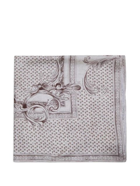 Max Mara printed scarf - Neutrals - zdjęcie produktu nr 1