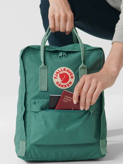 Fjallraven plecak 457.916 kolor fioletowy duży gładki F23510