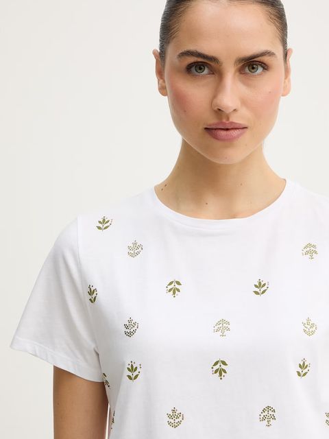 Marella t-shirt bawełniany Emme by Marella