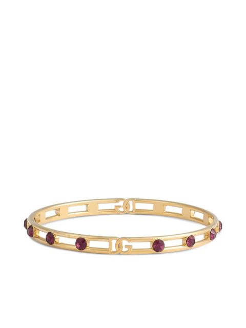 Dolce & Gabbana logo-plaque bracelet - Gold - zdjęcie produktu nr 1